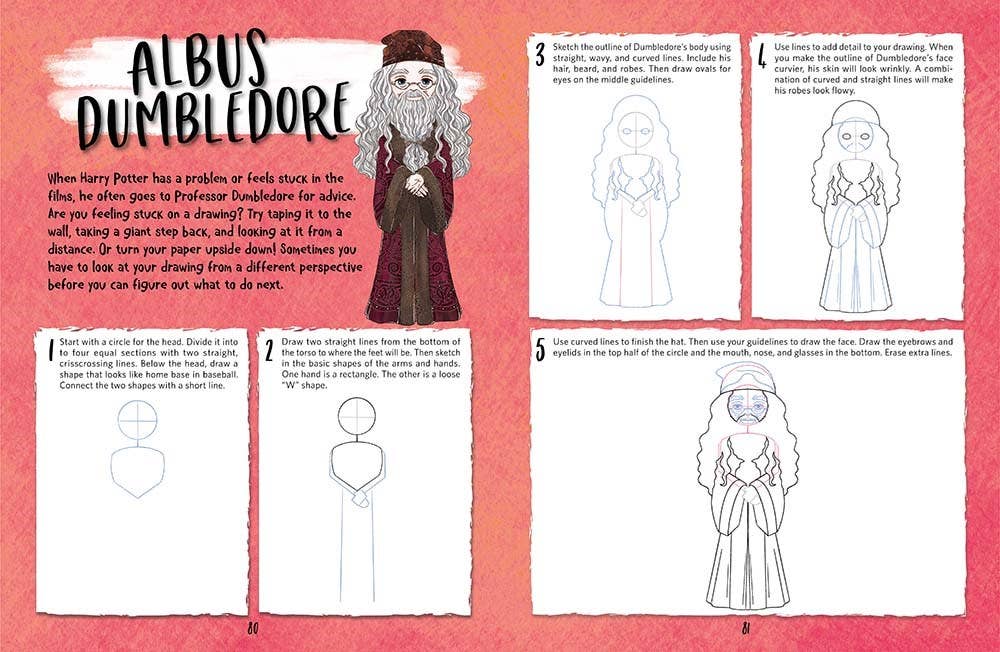 The Official Harry Potter How To Draw