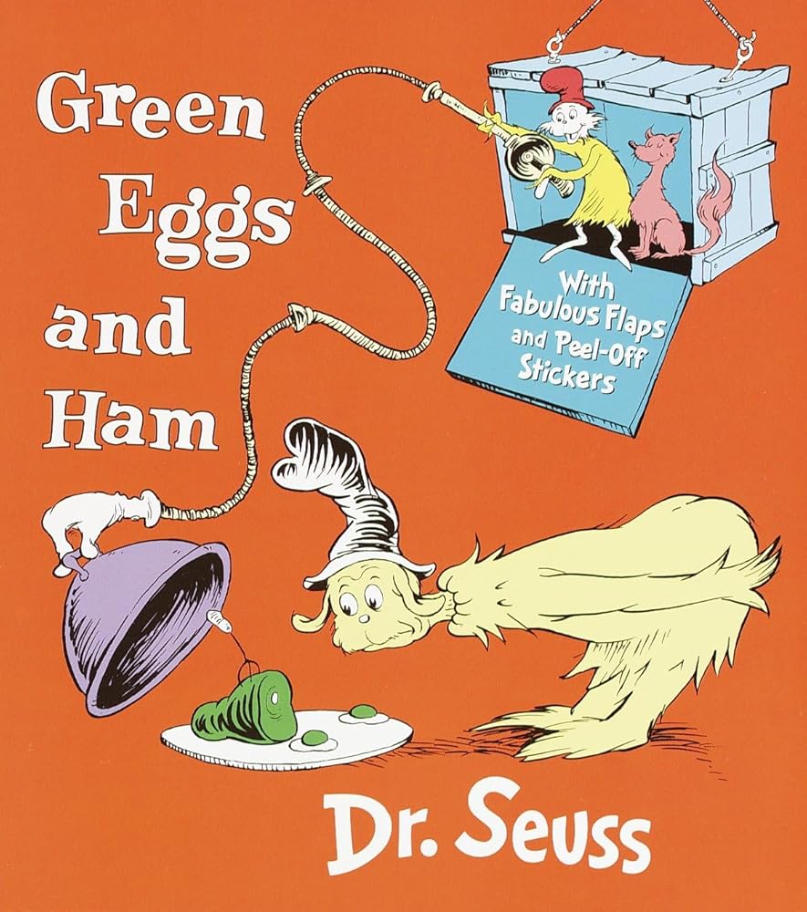 Green Eggs and Ham: With Fabulous Flaps and Peel-Off Stickers cover image