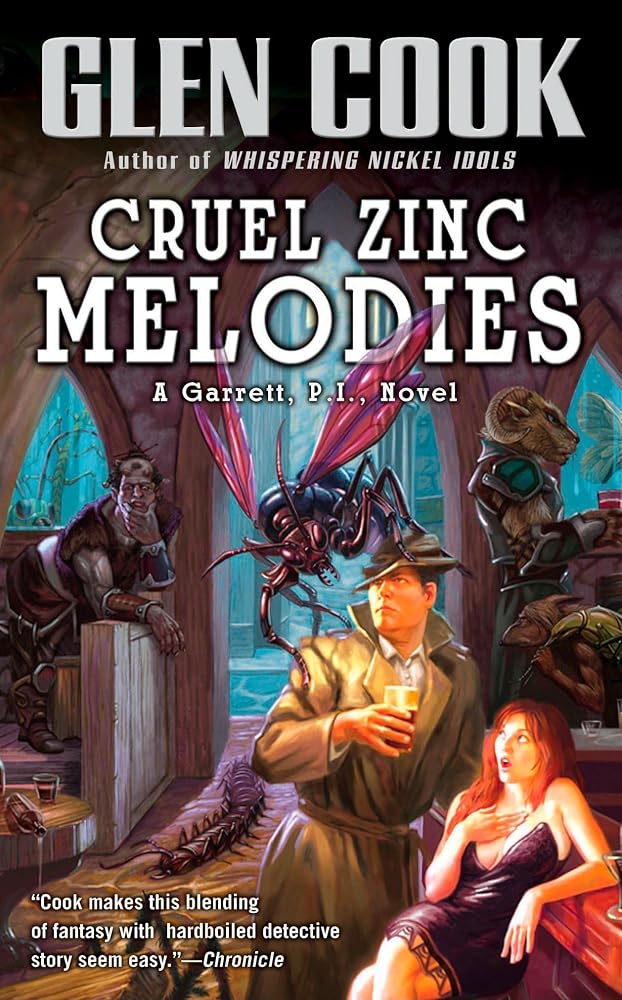 Cruel Zinc Melodies (Garrett, P.I. #12) cover image
