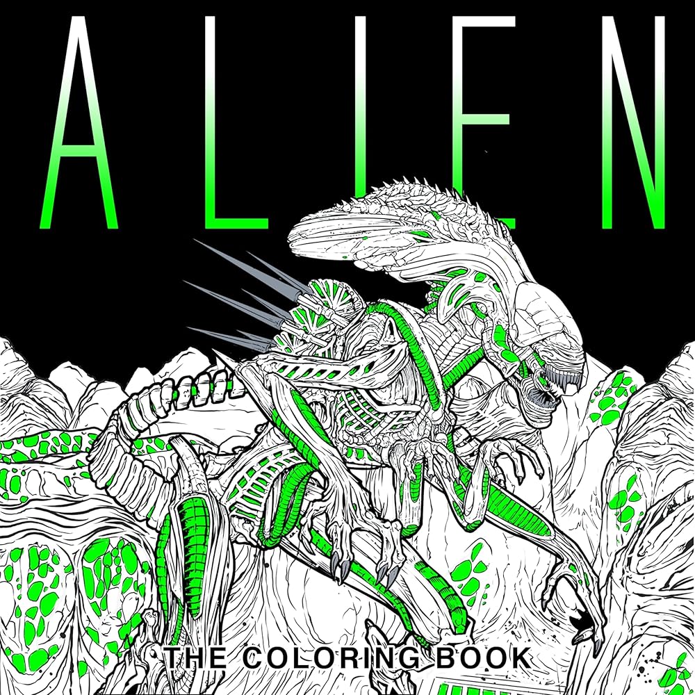 Alien: The Coloring Book cover image