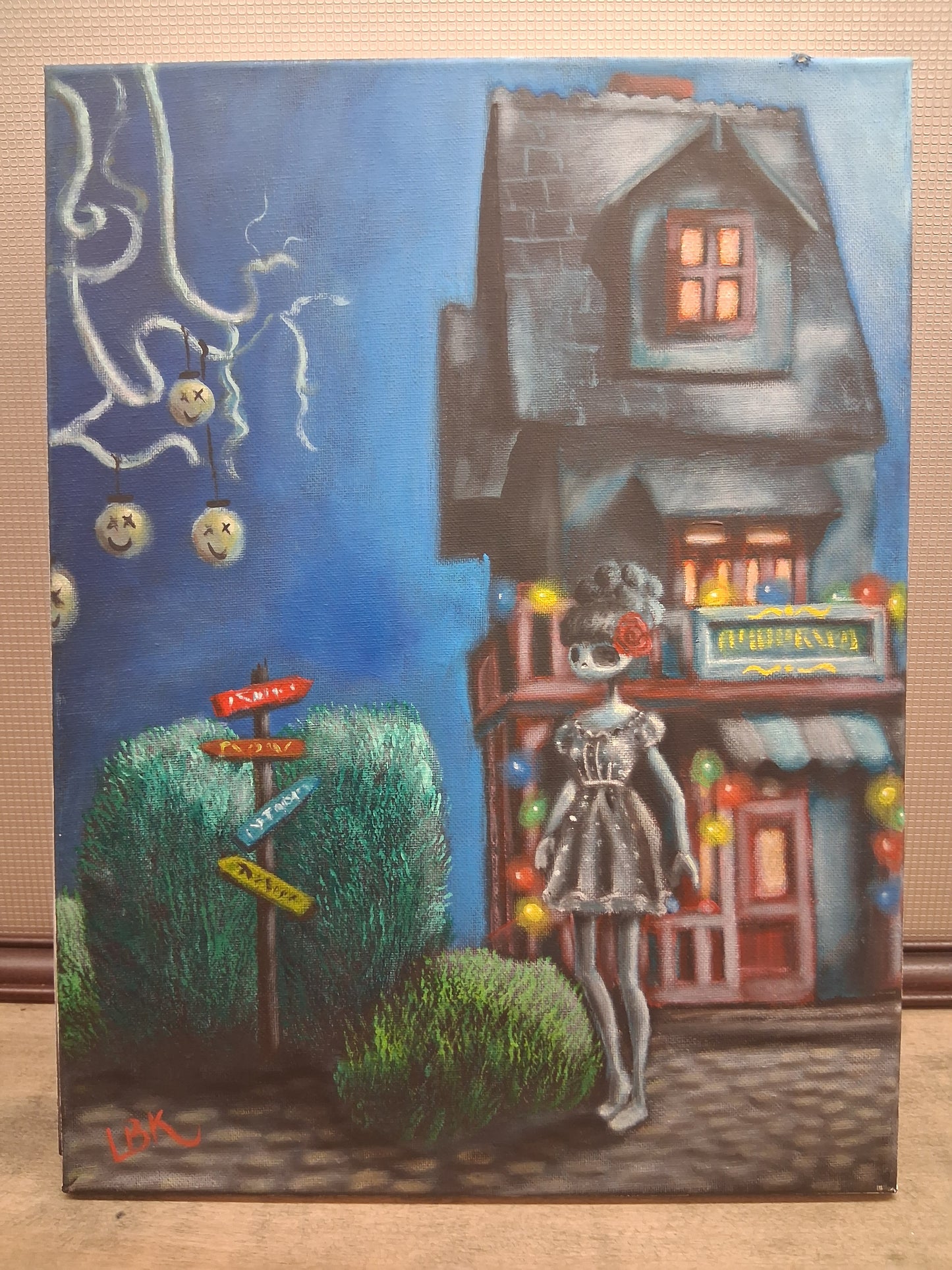 Art: Haunted House