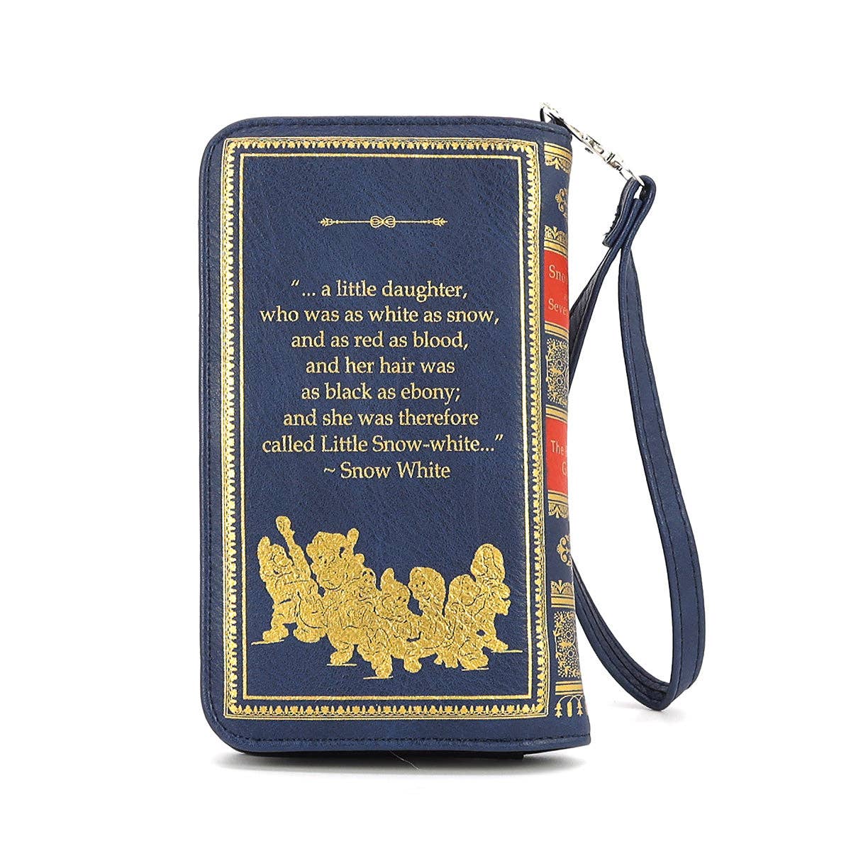 SNOW WHITE BOOK WALLET IN VINYL