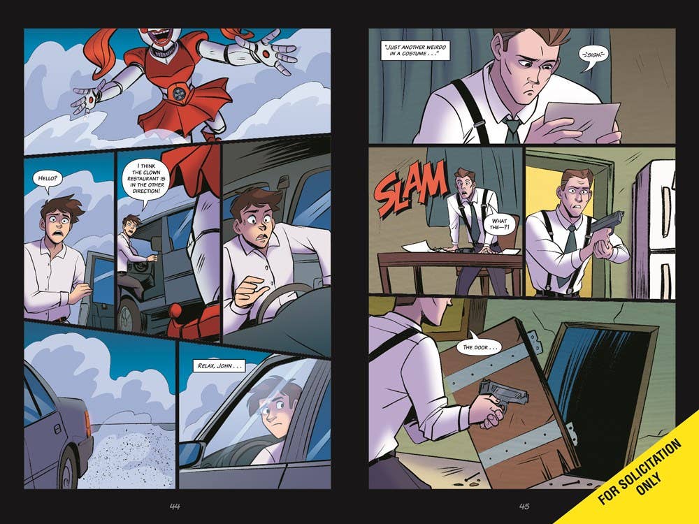 Five Nights At Freddy's: The Fourth Closet (Graphic Novel)