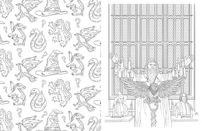 Harry Potter: An Official Hogwarts Coloring Book