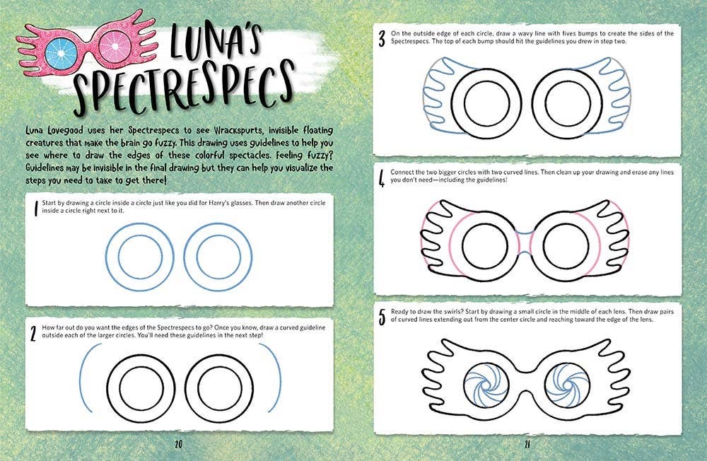 The Official Harry Potter How To Draw