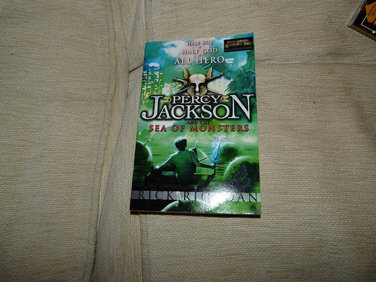 Percy Jackson and the Sea of Monsters (Book 2) cover image