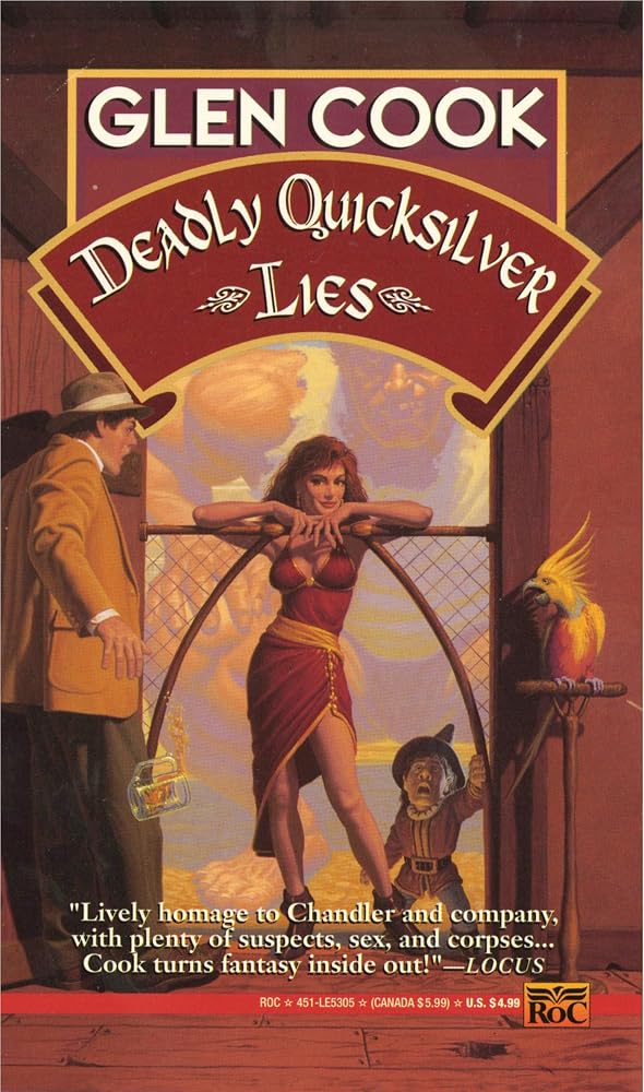 Deadly Quicksilver Lies (Garrett Files) cover image