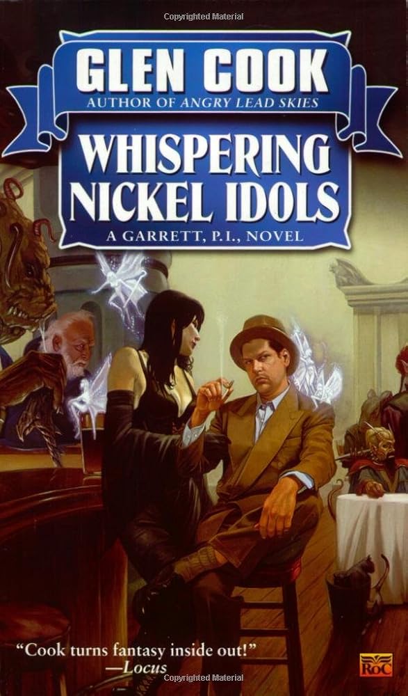 Whispering Nickel Idols: A Garrett, P.I., Novel cover image