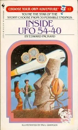Inside UFO 54-40 (Choose Your Own Adventure #12) cover image