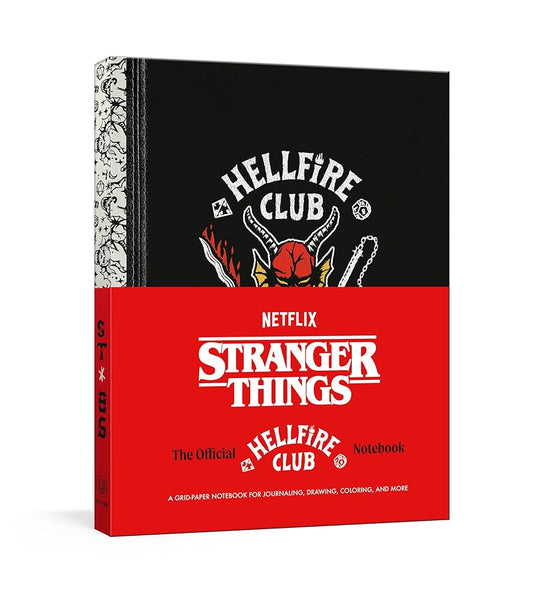 Stranger Things: The Official Hellfire Club Notebook: A Grid-Paper Notebook for Journaling, Drawing, Coloring, and More cover image