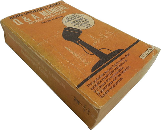 Radio operator's license Q & A manual cover image