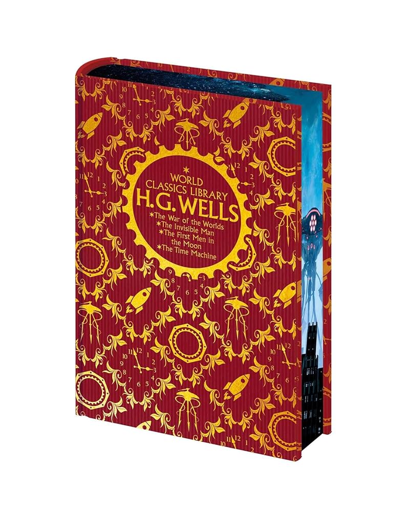 World Classics Library: H. G. Wells: The War of the Worlds, the Invisible Man, the First Men in the Moon, the Time Machine cover image