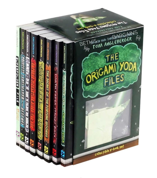 The Origami Yoda Files: Collectible 8-book Boxed set cover image