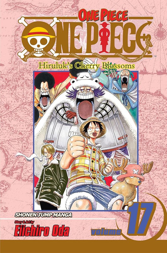 One Piece, Vol. 17: Hiruluk's Cherry Blossoms cover image