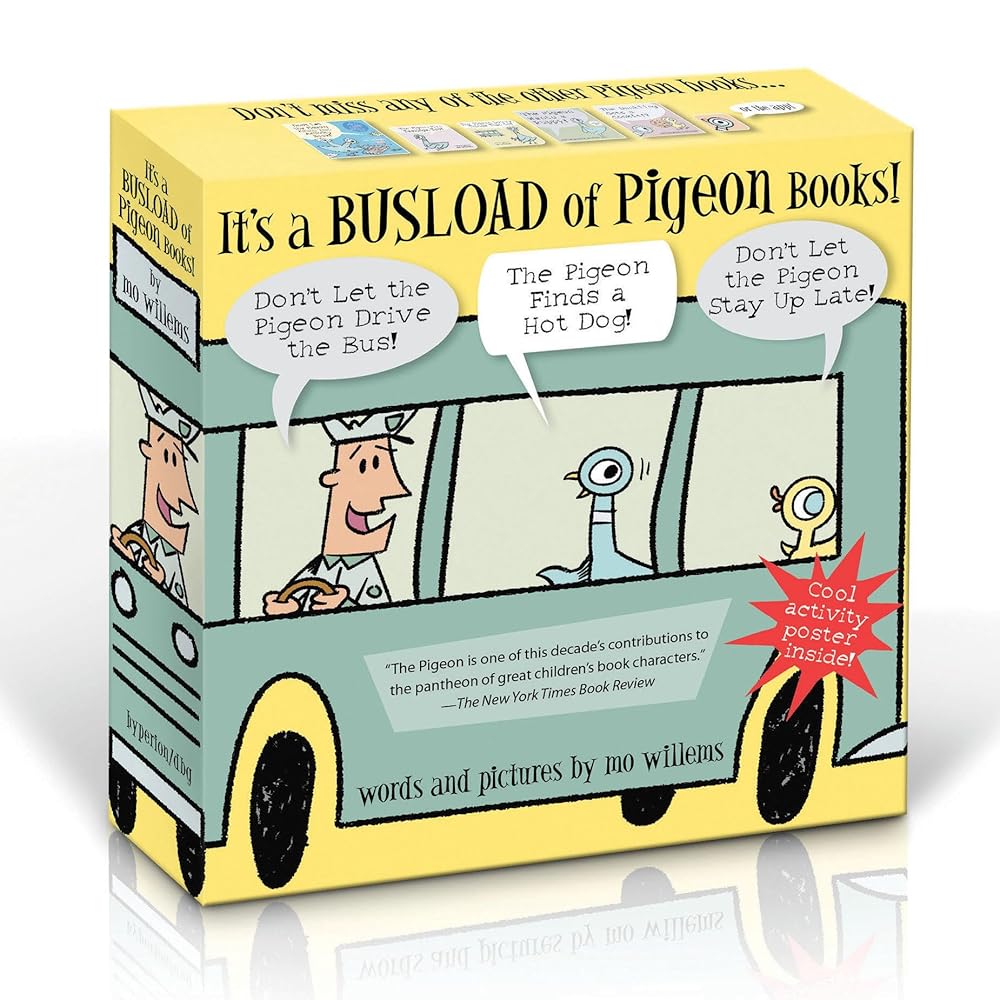 It's a Busload of Pigeon Books!-NEW ISBN cover image