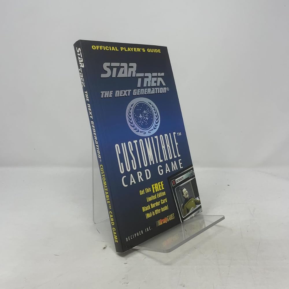 Official Pocket Player's Guide Star Trek The Next generation Customizable Card Game cover image