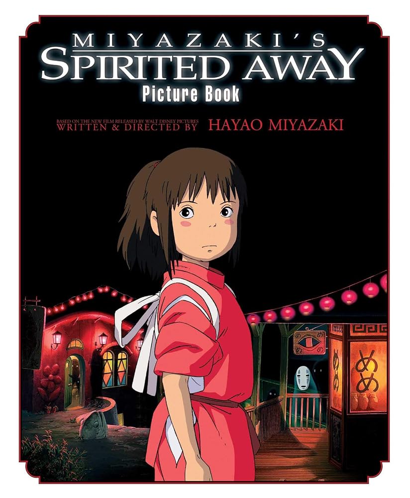 Miyazaki's Spirited Away Picture Book cover image