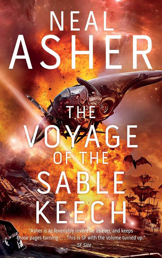 The Voyage of the Sable Keech: The Second Spatterjay Novel cover image
