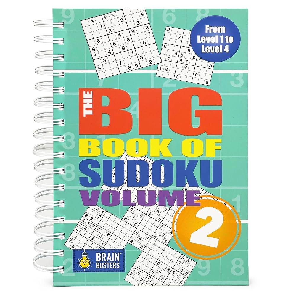 The Big Book of Sudoku: Volume 2 (Brain Busters) cover image