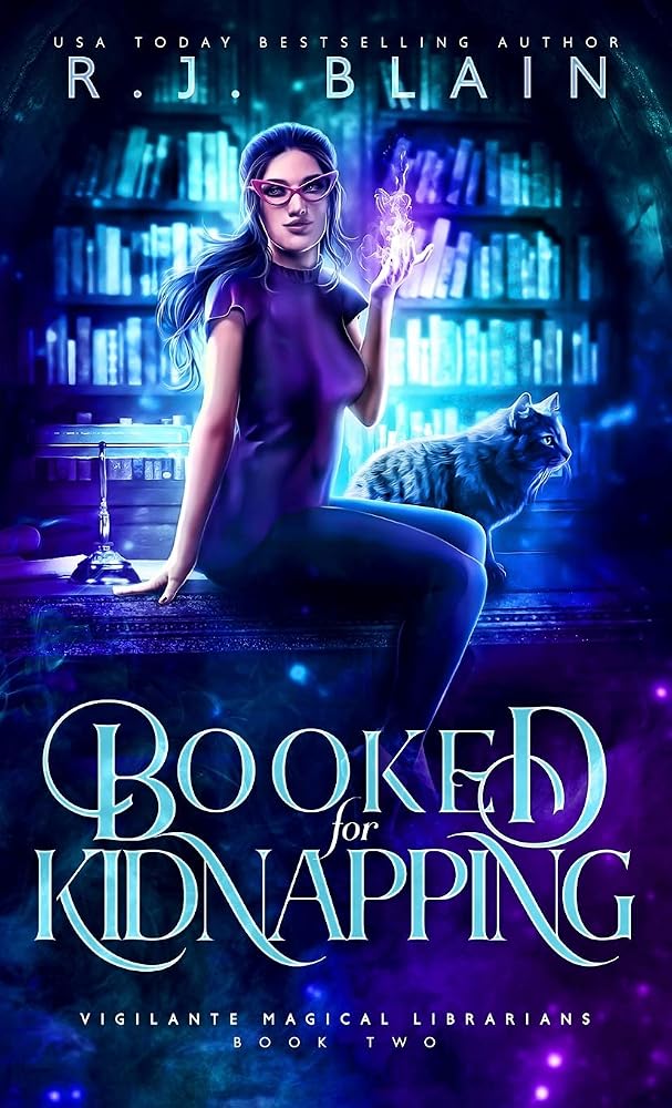 Booked for Kidnapping (Vigilante Magical Librarians) cover image