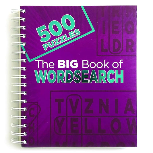 The Big Book of Word Search Puzzles: 500 Word Search Puzzles for Adults (Part of the Brain Busters Puzzle Collection) cover image