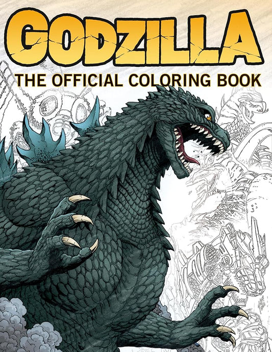 Godzilla: The Official Coloring Book cover image