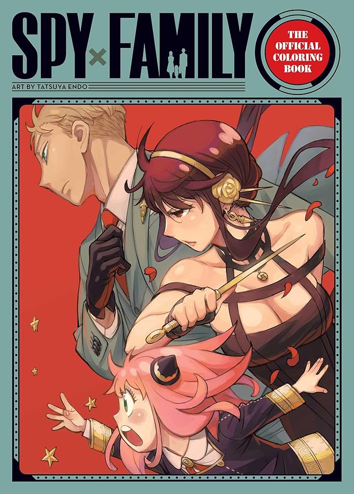 Spy x Family: The Official Coloring Book cover image