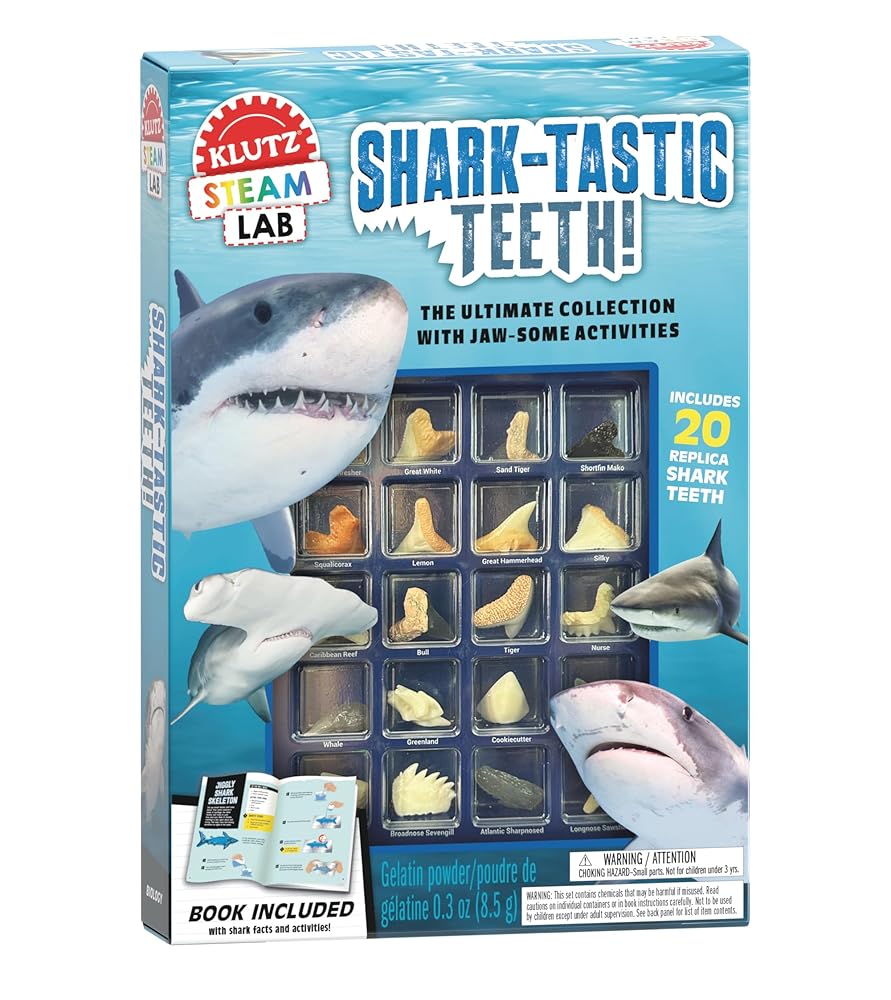 Klutz Steam Lab Shark-Tastic Teeth! cover image