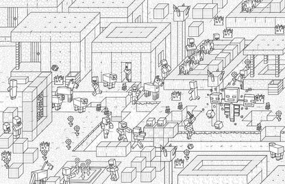 The Official Minecraft Coloring Book