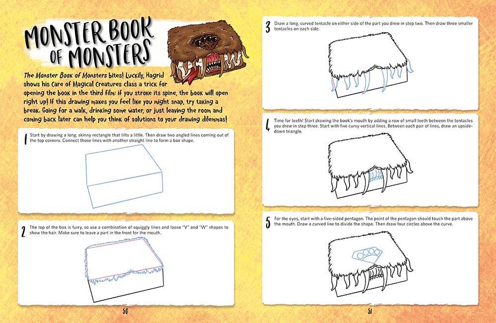 The Official Harry Potter How To Draw