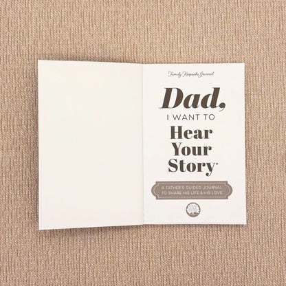 Dad, I Want to Hear Your Story: Popular Father's Day Gift