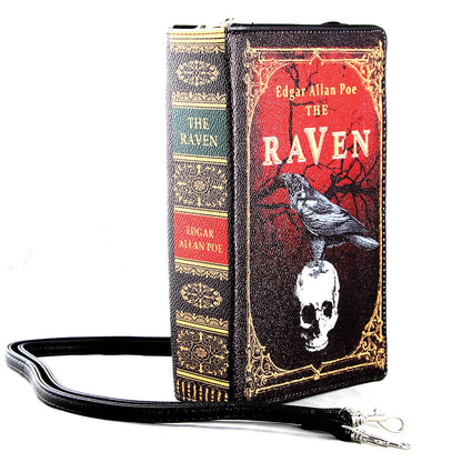 The Raven Vintage Book Clutch Bag in Vinyl