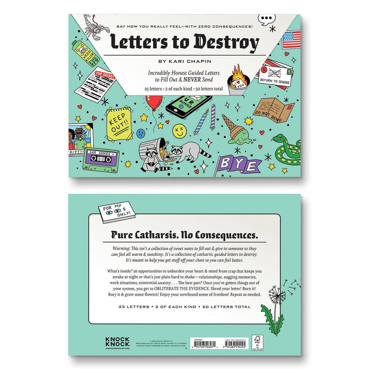 Letters to Destroy Journal